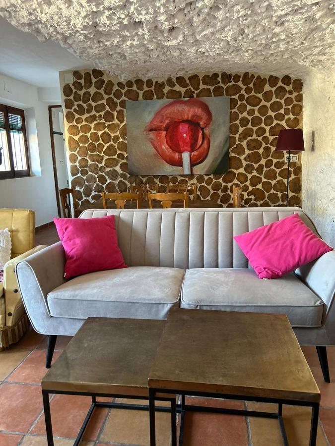 Cueva De La Abuela Maria Villa Alcala del Jucar Bagian luar foto